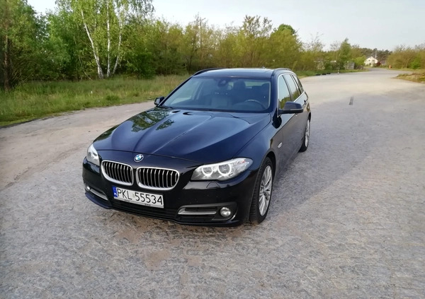 BMW Seria 5 cena 65800 przebieg: 203000, rok produkcji 2015 z Koło małe 106